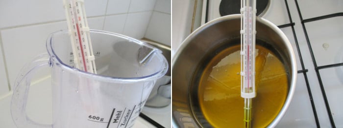 temperature des ingredients