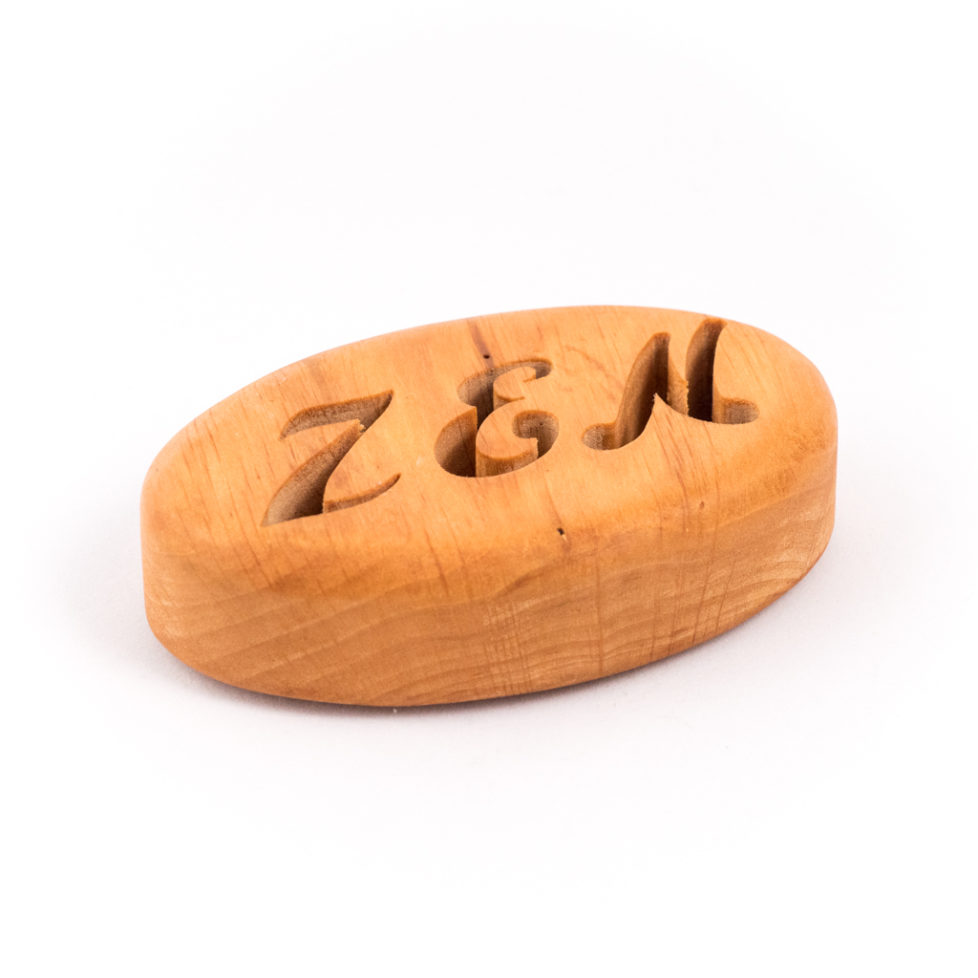 porte savon artisanal en bois