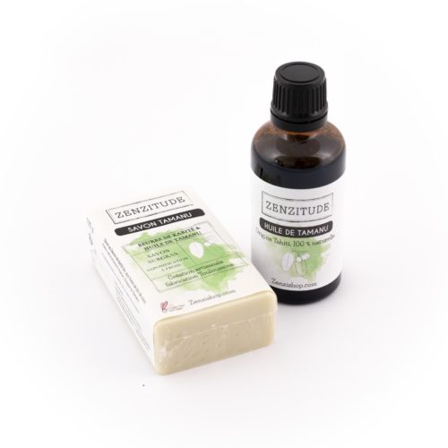Huile de tamanu et savon au tamanu