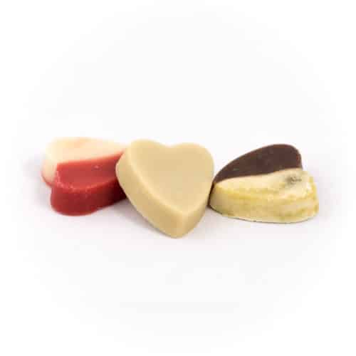 lot 9 mini savons coeur